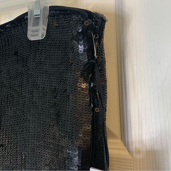 Future Collective Women's High Rise Sequin Full Length Flare Pants Size 16 - Picture 8 of 13